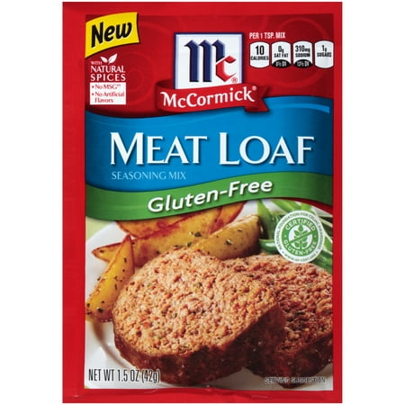 McCormick Gluten Free Meatloaf Seasoning, 1.5 oz