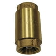 thumbnail image 1 of Válvula de retención de resorte Campbell con bajo contenido de plomo, latón, 1-1/4 pulgadas, 1 of 1