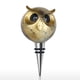 thumbnail image 1 of Tapón de búho Tapón de botella de vino Material de hierro Sello hermético Decorativo Gato Tooarts  escultura de hierro, 1 of 7