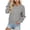 White, variant on Women Bomber Coat Zip Up Long Sleeve Waffle Jackets Casual Comfy Loose Lightweight Coat with Pockets