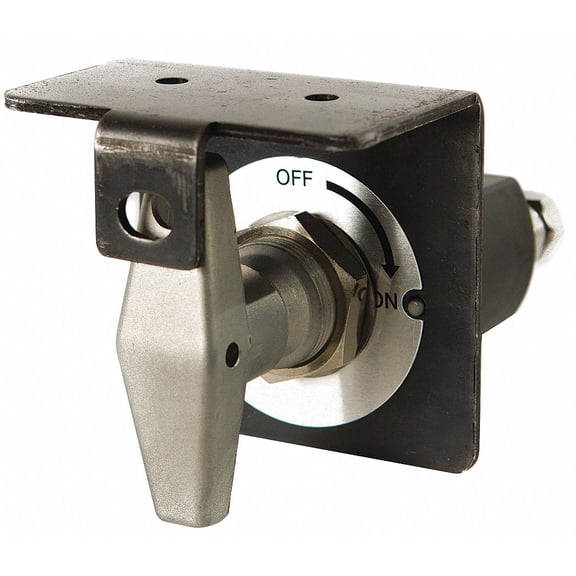 12V 500A Master Disconnect w/Lockout Plate