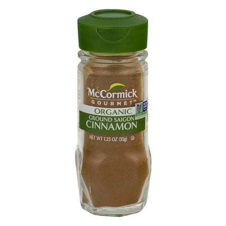 (2 Pack) McCormick Gourmet Organic Ground Saigon Cinnamon, 1.25 (Best Organic Ground Turkey)