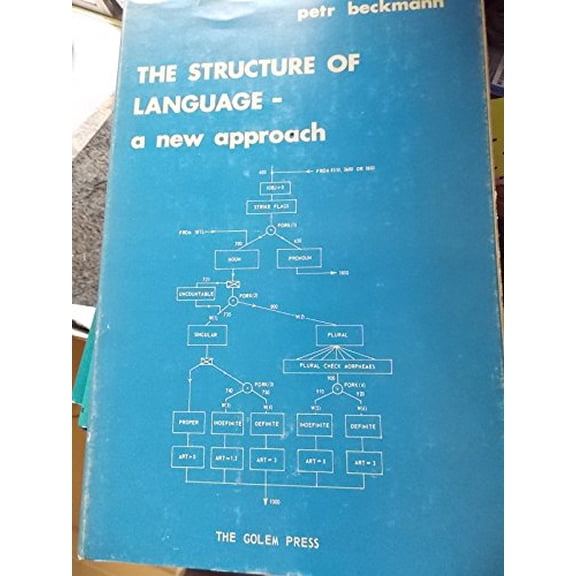 Pre-Owned The structure of language,: A new approach, 9780911762136, 0911762132, Hardcover, First Edition edition