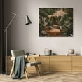 thumbnail image 3 of Betsy Brown 32x26 Gallery Wrapped Canvas Wall Art Titled - Courtyard in New Orleans II, 3 of 4