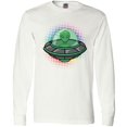 thumbnail image 3 of Inktastic Spaceship Funny Alien Outer Space Long Sleeve T-Shirt, 3 of 5