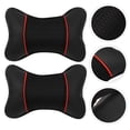 thumbnail image 3 of 2 unids multifuncional coche almohada cuello cintura cojín comodidad cabeza soporte almohada, 3 of 5