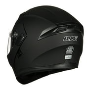 ILM 902 Black ABS Modular Full Face Helmet S, DOT Approved, Dual Visor Flip up
