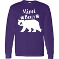 thumbnail image 3 of Inktastic Mimi Bear in White Long Sleeve T-Shirt, 3 of 5