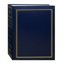 Pioneer TA46 9"x7" Clear Book Bound Photo Album with, Holds 200 - 4"x6" Photos