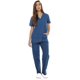 thumbnail image 1 of Conjuntos médicos para mujer Uniformes médicos de seis bolsillos (cuello en V con pantalón cargo) Adepaton LRWJ116-27, 1 of 1