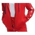 thumbnail image 3 of Tommy Hilfiger Women's Star Print Hoodie Red Size X-Small, 3 of 3