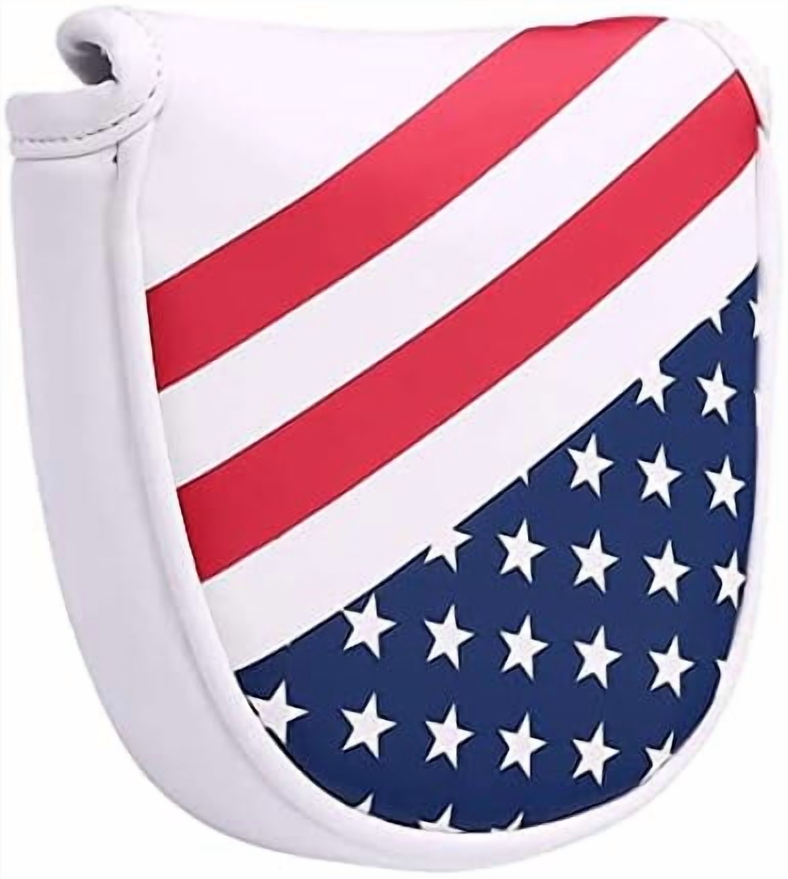 USA Mallet Putter Cover Headcover Magnetic Golf Head Covers Headcovers Club Protective Equipment for Scotty Cameron Odyssey Two Ball Taylormade Durable