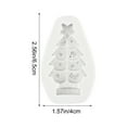 thumbnail image 3 of Uxgjfwu Christmas Tree Silicone Mold for Chocolate Fondant Cake, Baking Mould for Biscuits and Cookies, Holiday Kitchen Decor and Crafts, 3 of 6