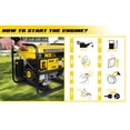 thumbnail image 5 of Aceup Energy Portable Generator 4350 Watt Gas Powered Equipmen Kit,  Pull Cord Start，4000W Generator EPA & CARB Compliant, 5 of 8