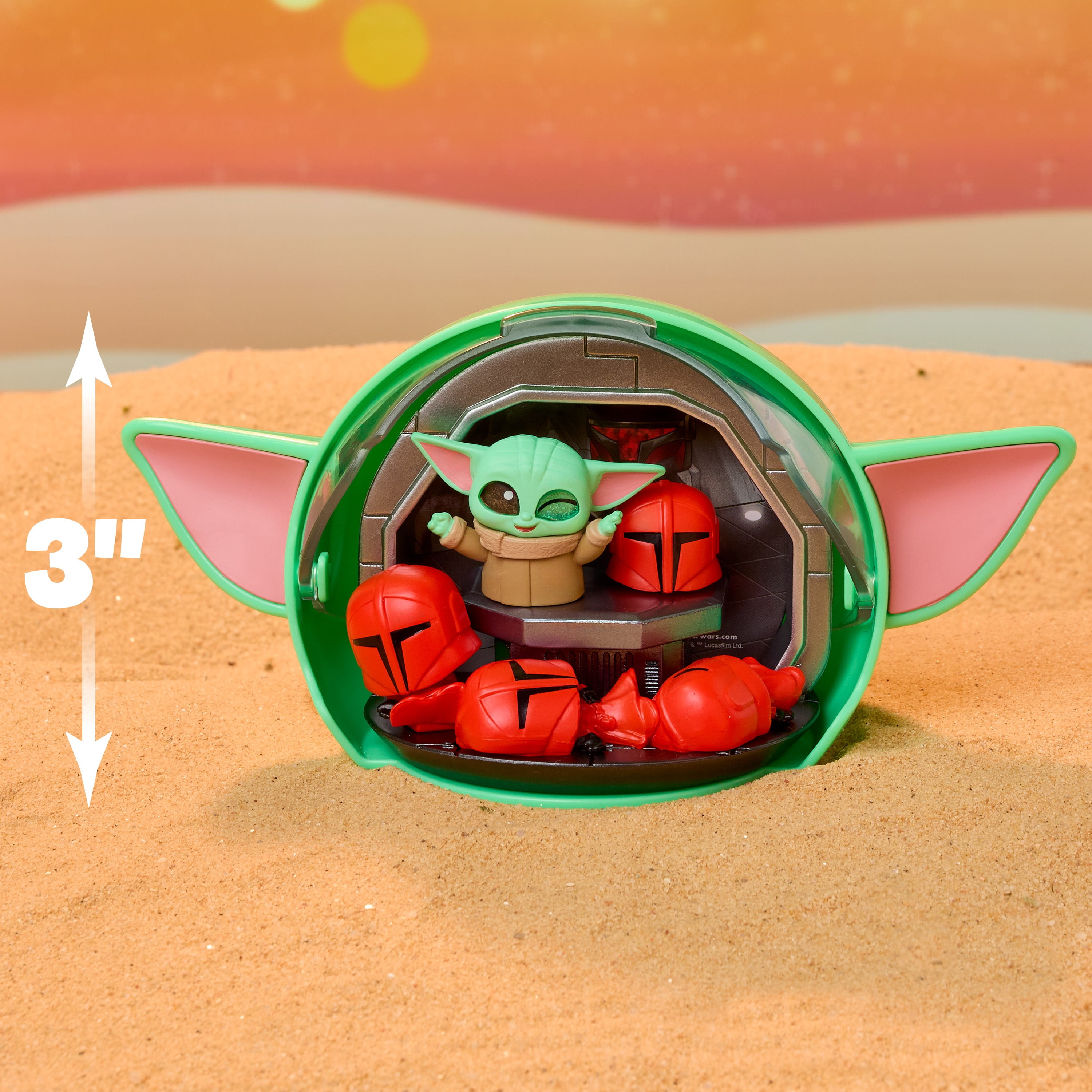 Star Wars™ Doorables Grogu Collector Capsule, Mystery Capsule Collectible Display Surprise, for Fans, Collectors and Kids age 5 up