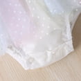 thumbnail image 7 of jsaierl Toddler Baby Girls Tulle Dresses Mesh Long Sleeve Tutu Dress Polka Dots A-line Dress Infant Girls Party Princess Dress 6M-24M, 7 of 7