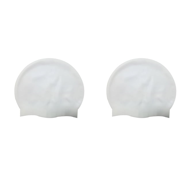 Dvkptbk Swimming Cap 2Pc Adult Universal Pure Ear Protection Swimming Caps Swimming