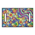 thumbnail image 3 of Jeiento Hippie Vintage 60s 70s Flower Golf Cart Seat Covers Breathable Golf Cart Seat Cushions Blanket Easy to Install, 3 of 5