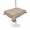 Brown, Beige, Tan, variant on Outdoor Tablecloth with Umbrella Hole for Patio/Picnic/Party/Camping, Beige Vintage Waterproof Table Cloth Rectangle Table Cover Washable, Rustic Farmhouse Retro Art Country (60"x 120")