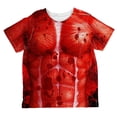 thumbnail image 1 of Halloween Skinned Alive Horror Movie Costume All Over Toddler T Shirt, 1 of 2