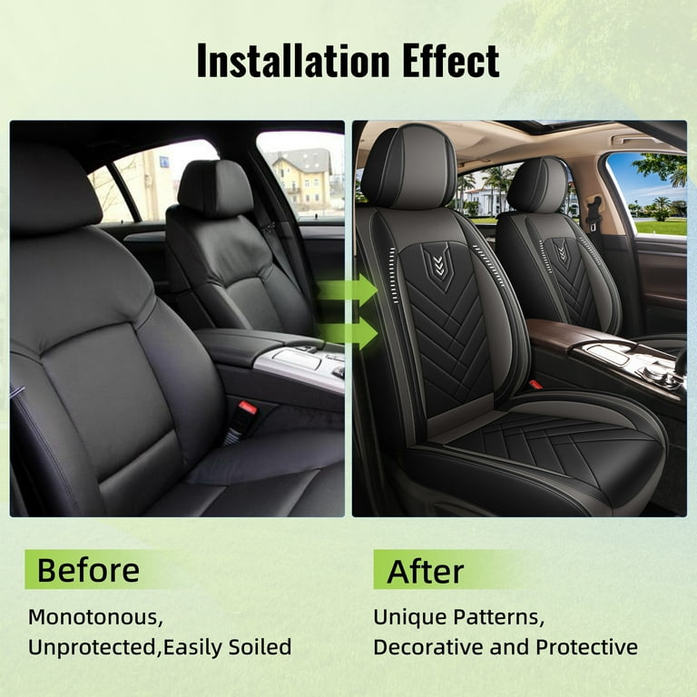 LAONNVIR Car Seat Covers Front Seat Fit for Subaru Impreza 2012