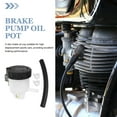 thumbnail image 4 of Motorcycle Front Brake Master Cylinder Oil Cup Brake Pump Tank Fluid Bottle Reservoir, 4 of 9