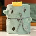thumbnail image 1 of Cactus Fleece Blanket Soft Lightweight Summer Nap Throw for Home, Travel, and Outdoor Use, 1 of 6
