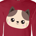 thumbnail image 4 of Inktastic Cute Cat, Little Cat, Kitten, Kitty, Cute Animal Long Sleeve T-Shirt, 4 of 5