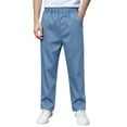 thumbnail image 3 of Bovxnpu Boys Dress Pants School Uniform Pants Boys School Uniform Elastic Waist Pants Trousers, 3 of 9