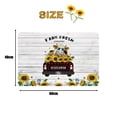 thumbnail image 3 of Felpudos de bienvenida Fiudx para el Festival de las Abejas Decoración Alfombra para la sala de estar, 3 of 7