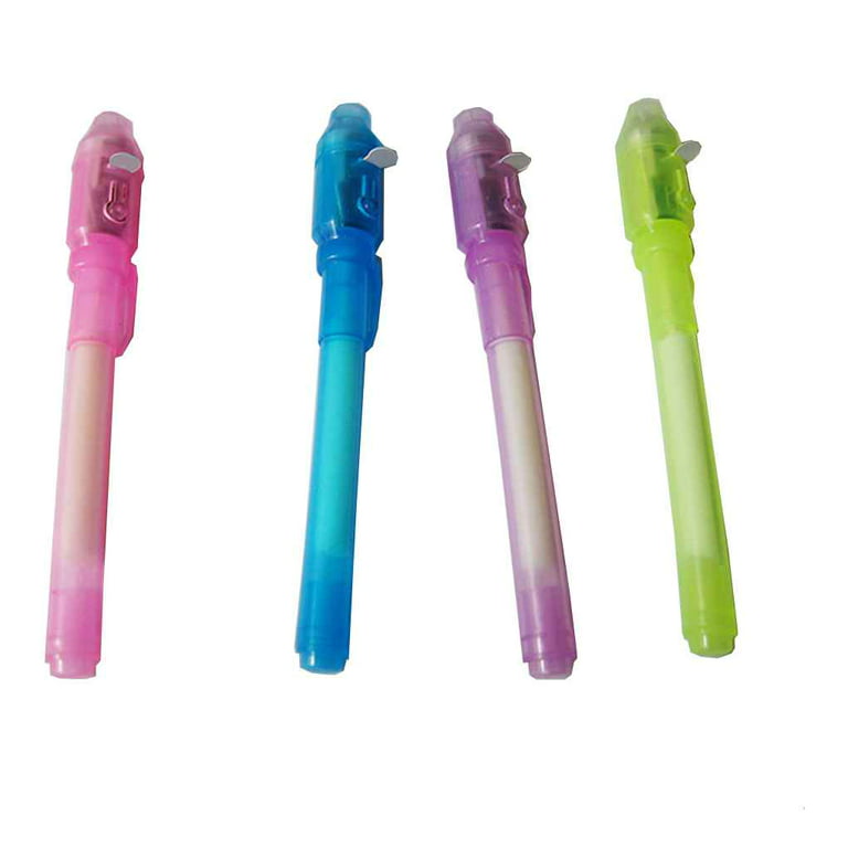 MALEDEN Invisible Ink Pens, Disappearing Ink Pens with UV Light