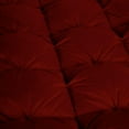 thumbnail image 5 of D.N.G. BEDDINGS Luxurious 1 Piece Pom Pom Pinch Pleated Comforter, 800 Thread Count, 100% Egyptian Cotton, White Vintage Pom-Pom Fringe (Oversized Super King Size Solid Burgundy Color), 5 of 5