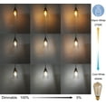 thumbnail image 2 of Kiven 3-Light H-Type Track Lighting Heads,Modern Track lighting Pendant with Flexible Gooseneck, Dimmable Decorative Track Lighting Fixture,Copper Red Finish, 2 of 7