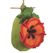 Felt Birdhouse Poppy Wild Woolies