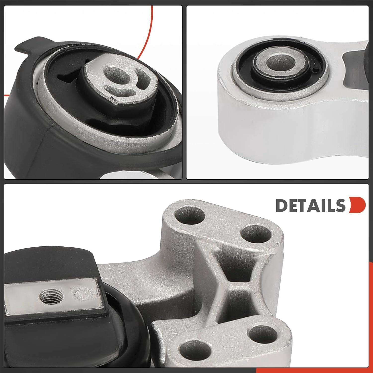 A-Premium 3PCS Engine Motor Mount Transmission Mount Torque Strut Mount Set Compatible with Ford Taurus 2008-2012, Taurus X 2008-2009, Flex 2009-2012 & Lincoln MKS 2009-2012 & Mercury Sable 2008-2009