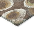thumbnail image 3 of Addison Rugs Chantille Indoor/Outdoor Transitional Geometric Brown Machine Washable Runner Rug, 2'3" x 7'6", 3 of 8