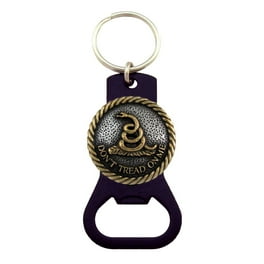 Dont Tread On Me Keychain Soda Beer Key Ring Bottle Cap Opener Bar Keyring Chain Dont Tread On Me Keychain Soda Beer Key Ring Bottle Cap Opener Bar Keyring Chain