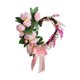 thumbnail image 2 of Corona del Día de San Valentín, corona de flores artificiales, decoraciones de San Valentín, decoración colgante de pared para boda, 2 of 8