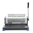 thumbnail image 1 of Manual Comb Type Apron Binding Machine Graphic Shop Office Apron A4 Clip Strip Punch Binding Machine, 1 of 3