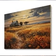 thumbnail image 2 of Designart "Barn Country Legacy Painting II" Farmhouse Print on Natural Pine Wood, 2 of 5