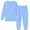 9# Sky Blue, variant on Rimyaw Toddlers Pajamas Sets Boys Girls 2-Piece Sleepwear Set Cotton Long Sleeve Casual Clothes 3T