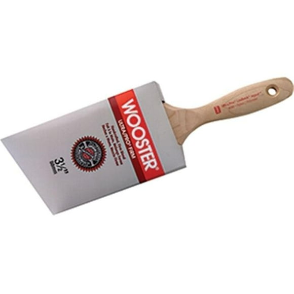 Wooster Brush Company 4180 3.5 in. Ultra Pro Lindbeck Jaguar Nylon Poly Angle Wall Paint Brush