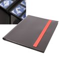 thumbnail image 1 of Card Storage Book, Double Layer Cover Easy Storage Large Capacity Trading Card Binder Durable PP  for Standard Size Cards, 1 of 7