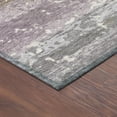thumbnail image 3 of Addison Rugs Chantille Indoor/Outdoor Transitional Stripes Lavender Machine Washable Round Rug, 8' x 8', 3 of 8