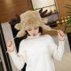 thumbnail image 4 of Women Winter Trapper Hat Earflap Warm Slouchy Faux Fleece Plush Cap Fluffy Cute Antlers Horns Windproof Warmer Earmuff horns, 4 of 4