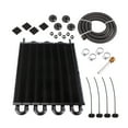 thumbnail image 1 of TFixol Condenseur Tubulaire en Alliage d'Aluminium Haute Performance - 8 Rangées Noires, Design Compact et Durable pour une Dissipation Thermique et une Efficacité Énergétique Améliorées, 1 of 7