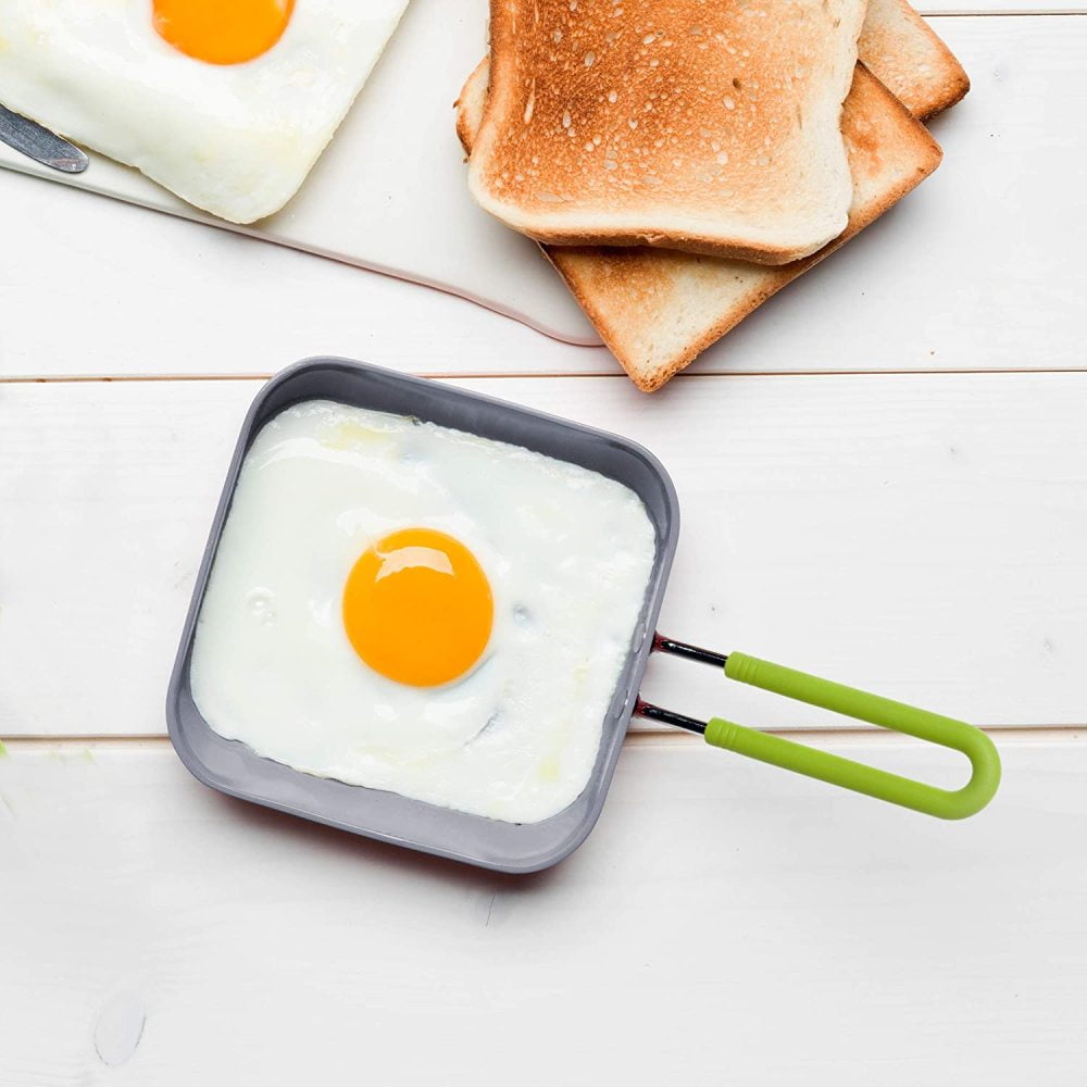 10.6 x 7.5 x 1.9 inches Mini Ceramic Egg Pan 