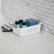 Sterilite Small Ultra Basket Storage Bin - Durable Plastic - 12 Pack