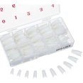 thumbnail image 1 of 500 Pieces Fake Nails French Tips Acrylic Pointed Nail Tips Professional or Art, 1 of 1
