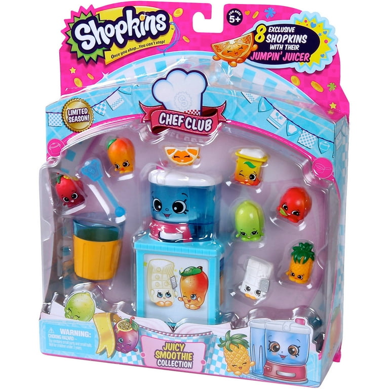 Shopkins Chef Club Juicy Smoothie Collection - Walmart.com